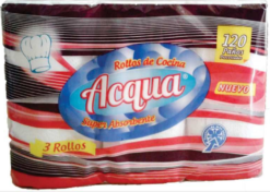 ROLLO DE COCINA X 3U ACQUA